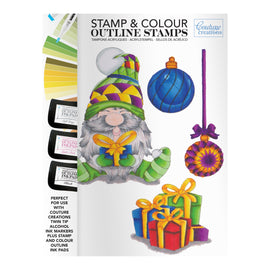Christmas Presents Stamp & Colour Outline Stamp CO728504