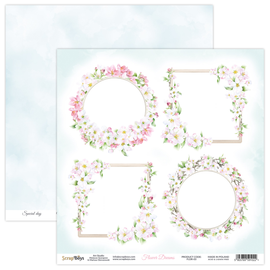 Flower Dreams Sheet 3 12 x 12in Double Sided Paper - Scrap Boys FLDR-03