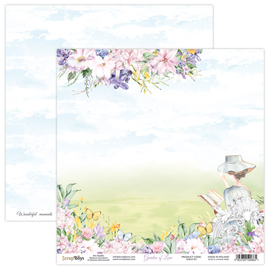 Garden Of Love Collection 12 x 12in Double Sided Paper - Scrap Boys GALO-08