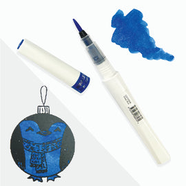 Deep Blue Winkles Glitter Pen CO729038