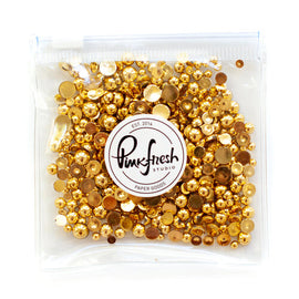 Gold Metallic Pearls (PF073ES)