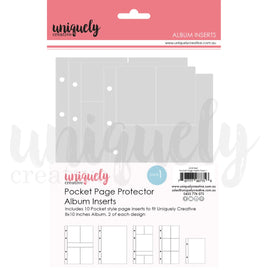 Pocket Page Album Inserts - Pack 1 UCE1865