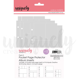 Pocket Page Album Inserts - Pack 2 UCE1866