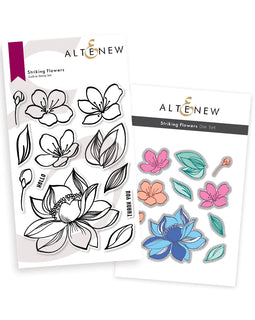 Striking Flowers Die & Stamp Set