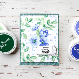 Frosted Foliage Fresh Dye Ink Mini Cube Set