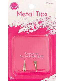 iCraft Metal Tips 2/Pkg (SKU 5552)