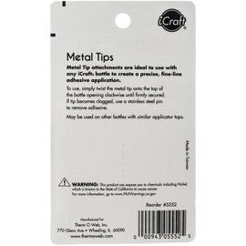 iCraft Metal Tips 2/Pkg (SKU 5552)