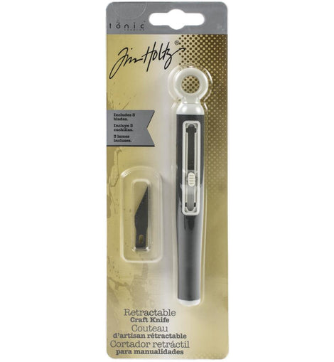 Tim Holtz Retractable Craft Knife W/3 Blades (SKU 3356E)