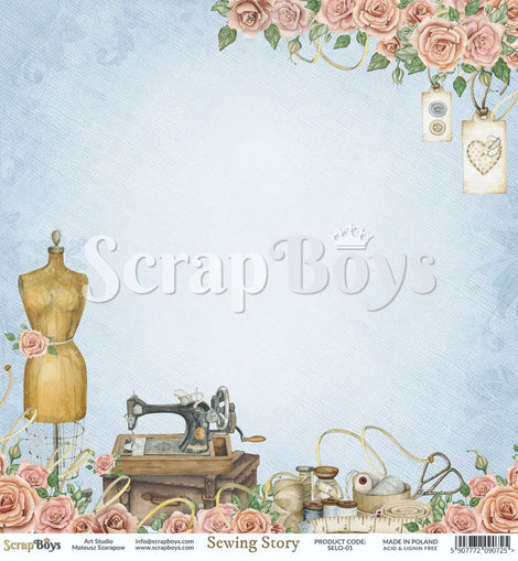 Sewing Love Collection SELO-01- Scrap Boys