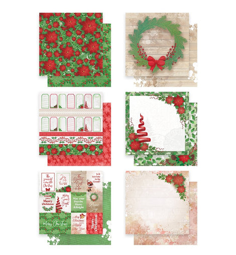 Merry Little Christmas Collection Pack Plus Diecut Ephemera Set (49pc)