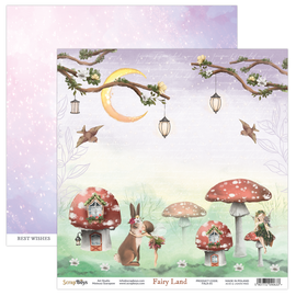 Fairy Land Collection 6in x 6in Double Sided Paper - Scrap Boys