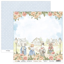 Bedtime Tales Sheet 1 12 x 12in Double Sided Paper - Scrap Boys BETA-01