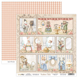 Bedtime Tales Sheet 2 12 x 12in Double Sided Paper - Scrap Boys BETA-02