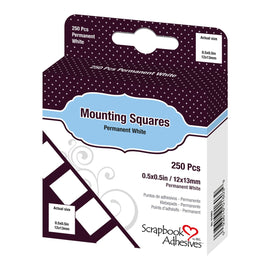 Mounting Squares White (250pc) (3L01603)