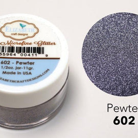 Pewter - Silk Microfine Glitter (602)