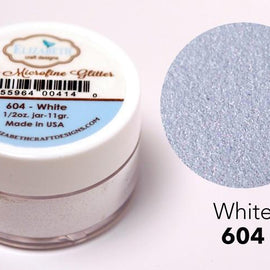 White- Silk Microfine Glitter (604)