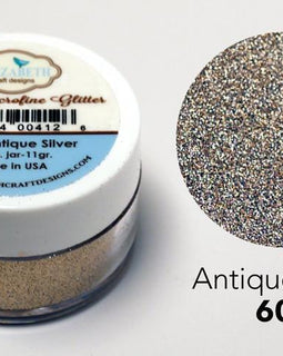 Antique Silver- Silk Microfine Glitter (605)
