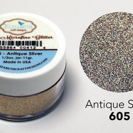Antique Silver- Silk Microfine Glitter (605)