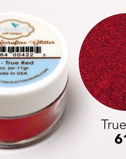 True Red- Silk Microfine Glitter (614)