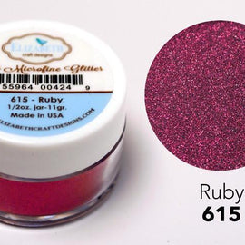 Ruby- Silk Microfine Glitter (615)