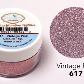 Vintage Pink- Silk Microfine Glitter (617)