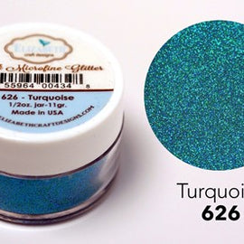 Turquoise - Silk Microfine Glitter (626)