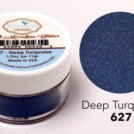 Deep Turquoise - Silk Microfine Glitter (627)
