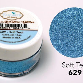 Soft Teal - Silk Microfine Glitter (629)