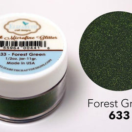 Forest Green - Silk Microfine Glitter (633)