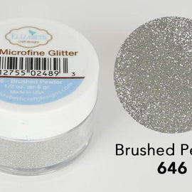 Brushed Pewter - Silk Microfine Glitter (646)