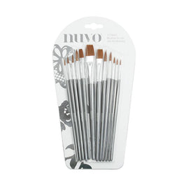 Nuvo Nylon Brush Set (12/pk) 972n