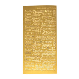 Family and Friends - Gold Sticker AD289400