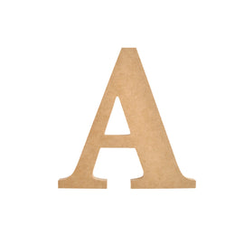 A - 9cm Wooden Letter