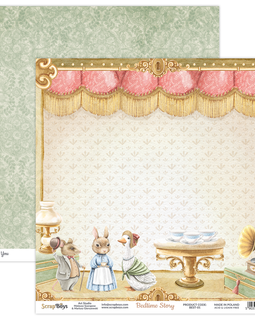 Bedtime Story Sheet 1 12 x 12in Double Sided Paper - Scrap Boys BEST-01