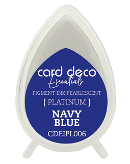 Pearlescent Navy Blue Essentials Fast-Drying Pigment Ink CDEIPL006