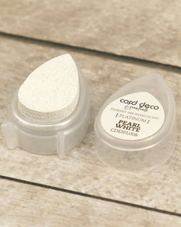 Pearlescent Pearl White Essentials Fast-Drying Pigment Ink CDEIPL008