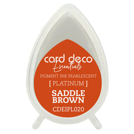 Pearlescent Saddle Brown Essentials Fast-Drying Pigment Ink CDEIPL020