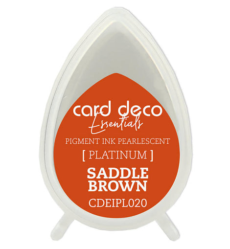Pearlescent Saddle Brown Essentials Fast-Drying Pigment Ink CDEIPL020