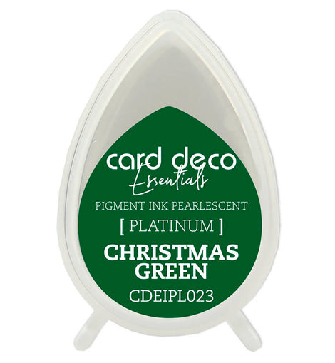 Pearlescent Christmas Green Essentials Fast-Drying Pigment Ink CDEIPL023