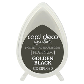 Pearlescent Golden Black Essentials Fast-Drying Pigment Ink CDEIPL030