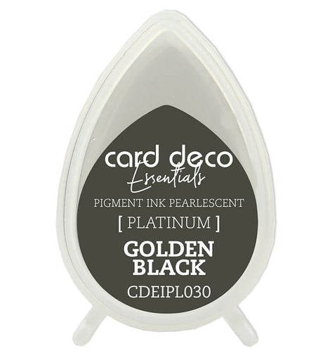 Pearlescent Golden Black Essentials Fast-Drying Pigment Ink CDEIPL030