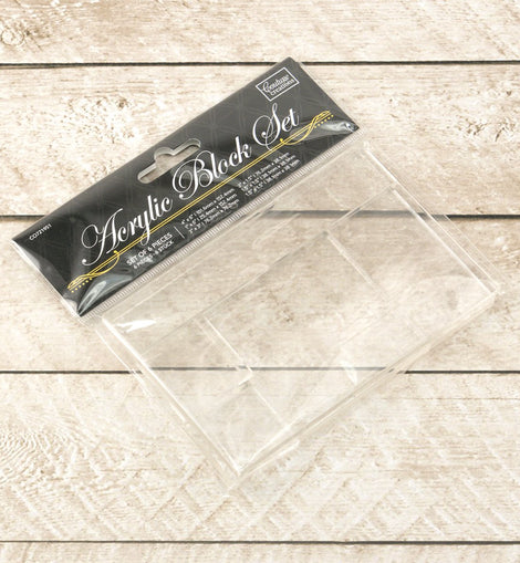 Couture Creations Acrylic Block Set ( 6 Sizes )