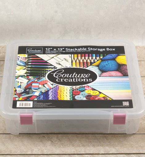 Couture Creations Stackable Storage Box (12 x 13in)