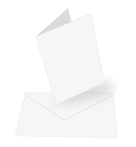 Couture Creations A6 Card And Envelope Set White (50 Sets) CO723893