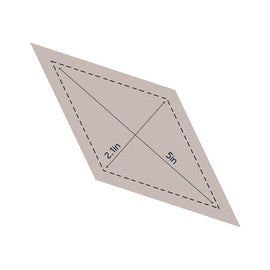 Couture Creations Die - QU - Quilting Diamond 5in