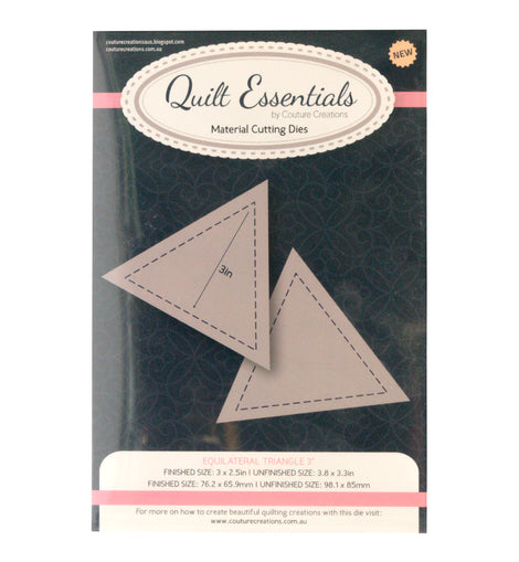 Quilting Equilateral Triangle 3in Die (CO724329)