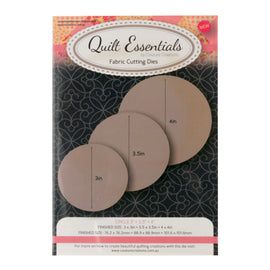 Quilting Circle 3in + 3.5in + 4in Dies (CO724340)