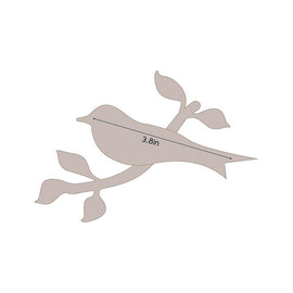 Couture Creations Die - QU - Quilting Applique - Bird On A Branch