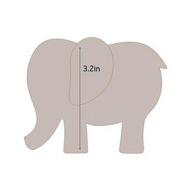 Couture Creations Die - QU - Quilting Applique - Elephant 2