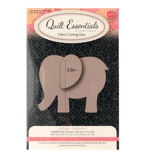 Elephant 2 Quilting Die (CO724352)